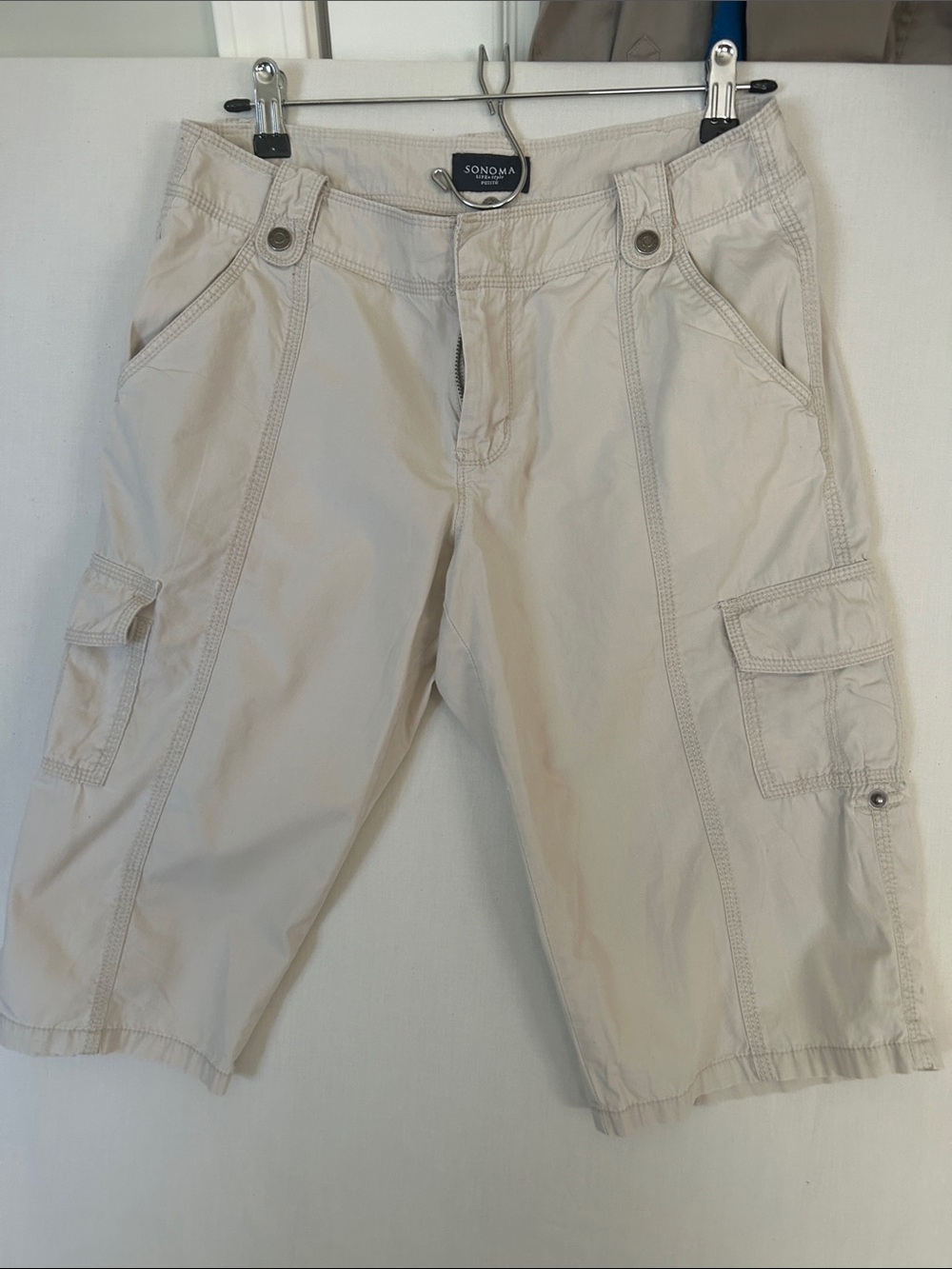 Sonoma Beige Women's Cargo Shorts